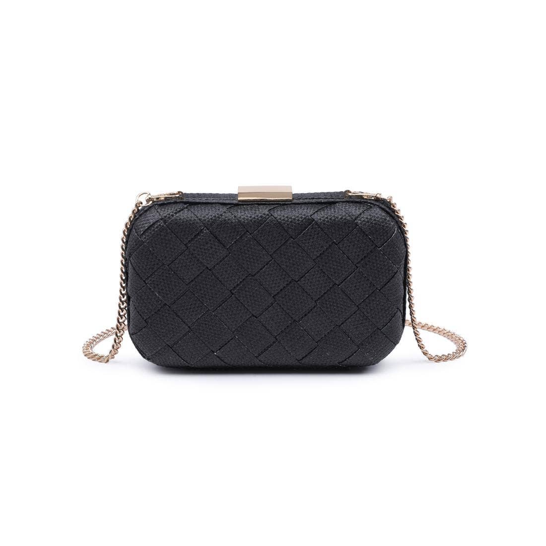 Addie Woven Straw Clutch