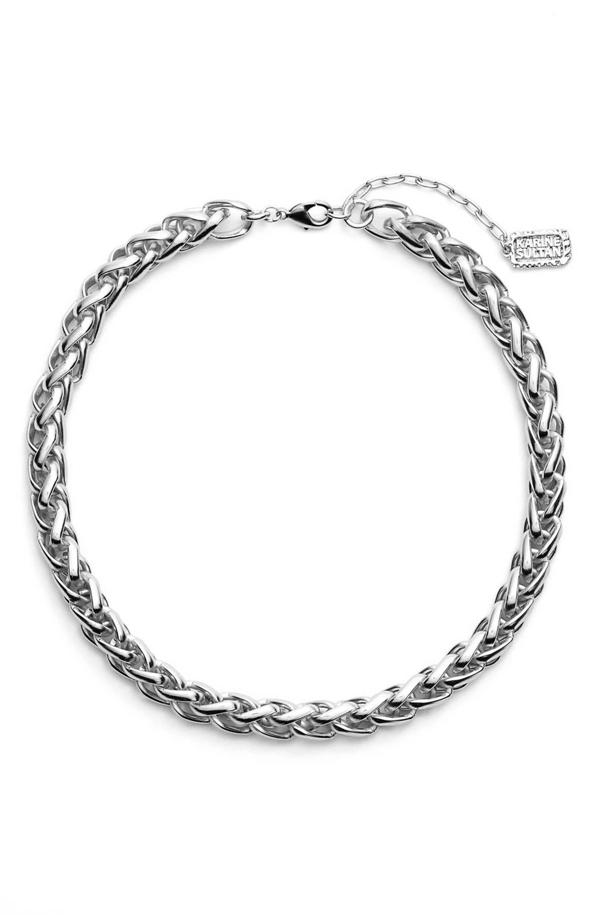 Rendy Braided Link Chain Necklace for Women