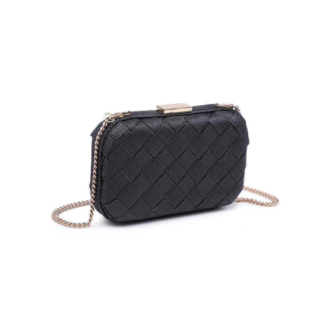 Addie Woven Straw Clutch