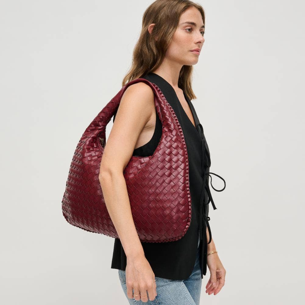 Victoria Woven Hobo