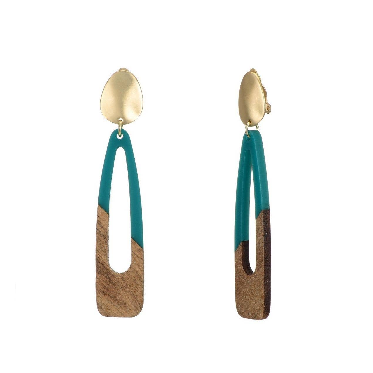 Asai clip-on earrings