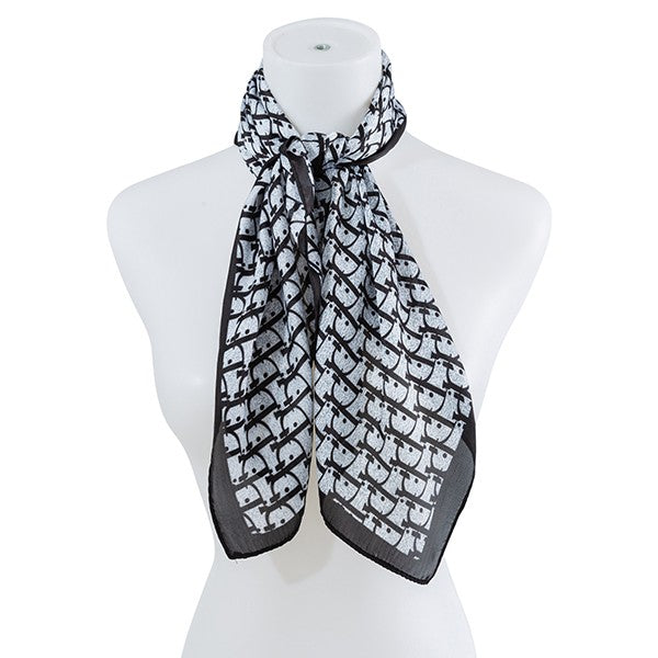 MULTI USE PATTERN DESIGN SILK SCARF