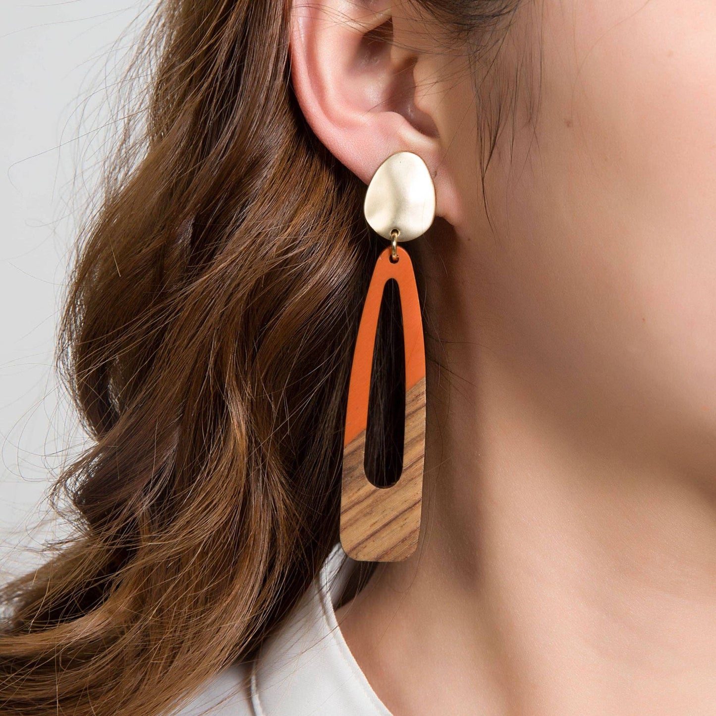 Asai clip-on earrings