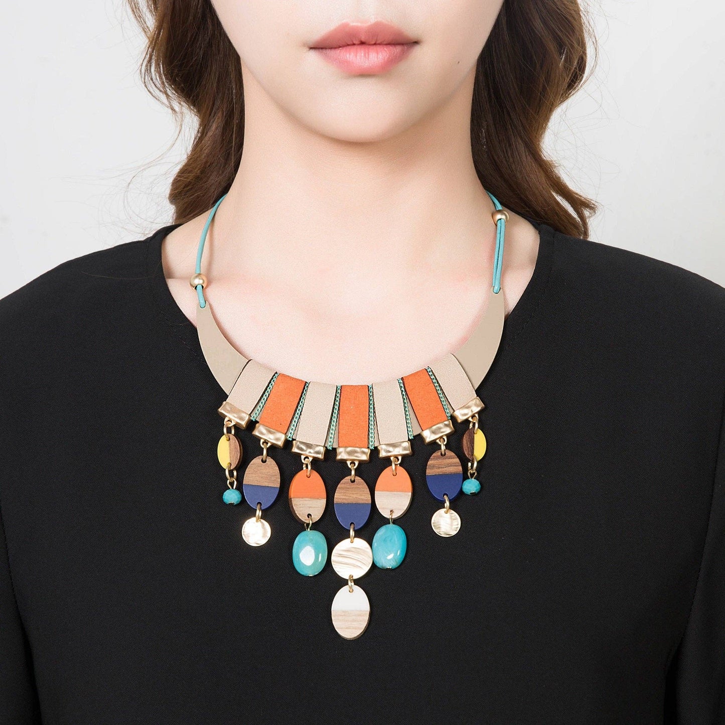 Sebastienne multicolored necklace