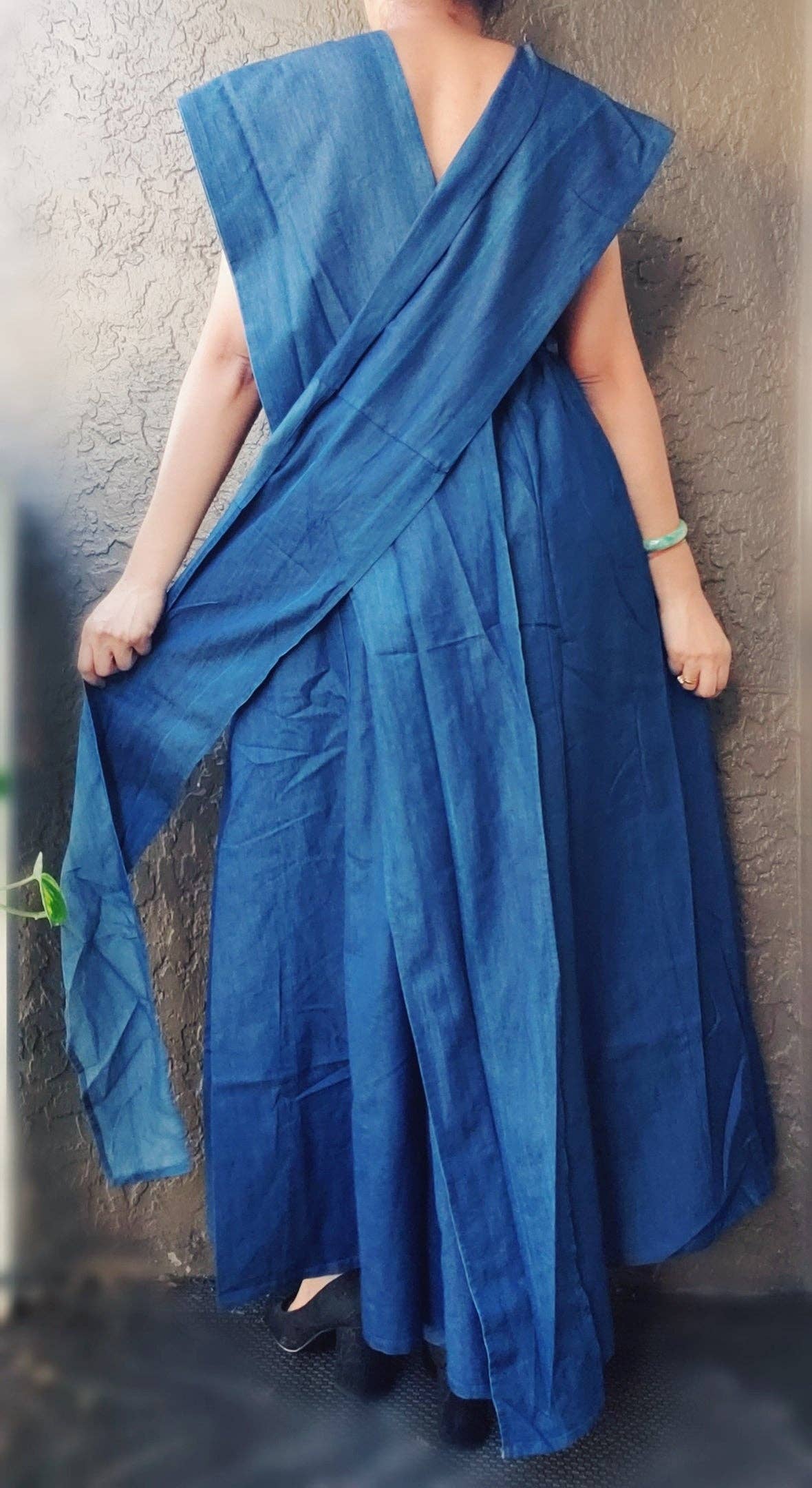 Denim  Palazzo / Romper/Jumpsuit/Convertible -